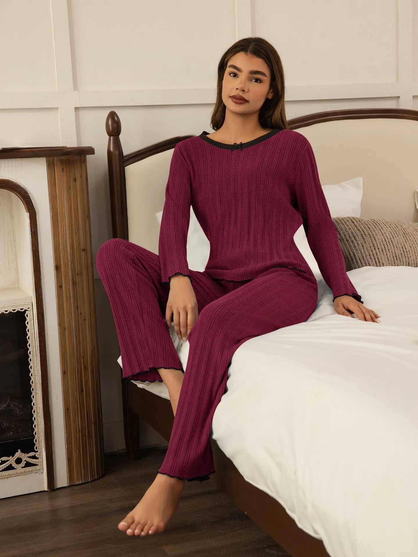 Lounge Pajama Set for Women – Chic Sleepwear & Lounge Sets