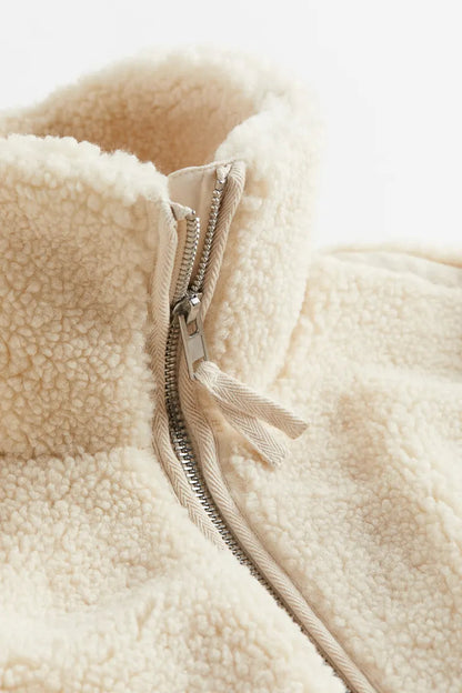 Teddy Jacket for Women – Cozy Teddy Coat with Zip Closure