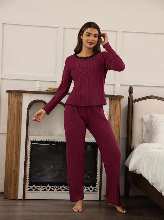 Lounge Pajama Set for Women – Chic Sleepwear & Lounge Sets